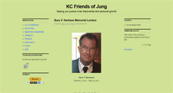 Desktop Screenshot of kcjung.org